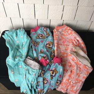 4T one piece pjs